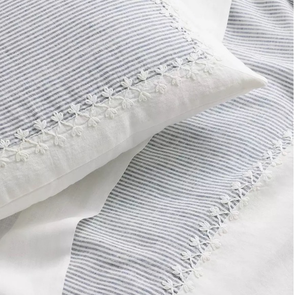 2 NWT Serena and Lily Standard Danbury Shams - Picture 2 of 6